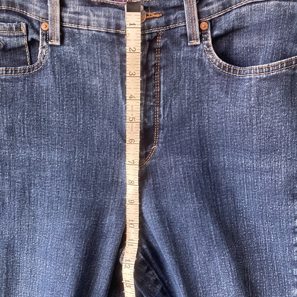 Gloria Vanderbilt Indigo Amanda Missy Fit Jeans Size 10 - Picture 6 of 8
